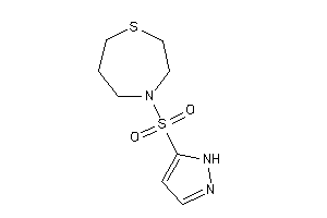 Image of 4-(1H-pyrazol-5-ylsulfonyl)-1,4-thiazepane