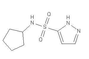 N-cyclopentyl-1H-pyrazole-5-sulfonamide