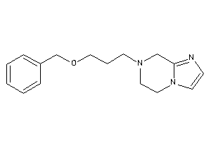 7-(3-benzoxypropyl)-6,8-dihydro-5H-imidazo[1,2-a]pyrazine