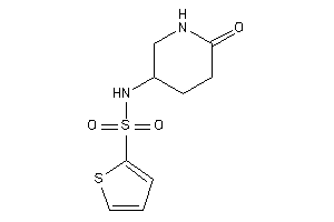 N-(6-keto-3-piperidyl)thiophene-2-sulfonamide