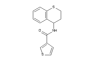 N-thiochroman-4-ylthiophene-3-carboxamide