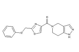 [2-(phenoxymethyl)oxazol-4-yl]-(1,4,6,7-tetrahydropyrazolo[4,3-c]pyridin-5-yl)methanone