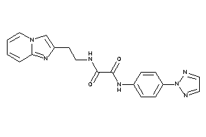 N-(2-imidazo[1,2-a]pyridin-2-ylethyl)-N'-[4-(triazol-2-yl)phenyl]oxamide