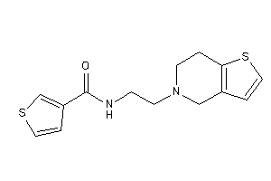 N-[2-(6,7-dihydro-4H-thieno[3,2-c]pyridin-5-yl)ethyl]thiophene-3-carboxamide