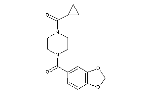 Cyclopropyl-(4-piperonyloylpiperazino)methanone