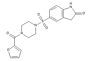 5-[4-(2-furoyl)piperazino]sulfonyloxindole