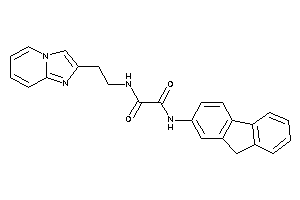 N'-(9H-fluoren-2-yl)-N-(2-imidazo[1,2-a]pyridin-2-ylethyl)oxamide