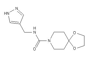 N-(1H-pyrazol-4-ylmethyl)-1,4-dioxa-8-azaspiro[4.5]decane-8-carboxamide