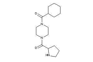 Image of Cyclohexyl-(4-prolylpiperazino)methanone