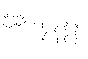 N'-acenaphthen-5-yl-N-(2-imidazo[1,2-a]pyridin-2-ylethyl)oxamide