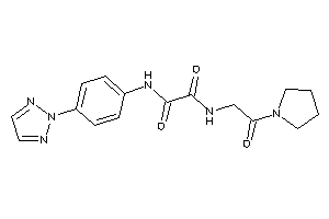 N-(2-keto-2-pyrrolidino-ethyl)-N'-[4-(triazol-2-yl)phenyl]oxamide