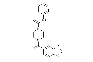 N-phenyl-4-piperonyloyl-piperazine-1-carboxamide