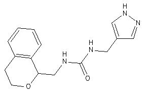 1-(isochroman-1-ylmethyl)-3-(1H-pyrazol-4-ylmethyl)urea