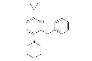 Image of N-(1-benzyl-2-keto-2-piperidino-ethyl)cyclopropanecarboxamide