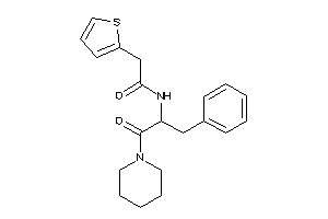 N-(1-benzyl-2-keto-2-piperidino-ethyl)-2-(2-thienyl)acetamide