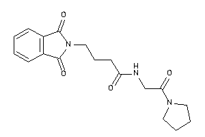 N-(2-keto-2-pyrrolidino-ethyl)-4-phthalimido-butyramide