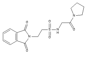 N-(2-keto-2-pyrrolidino-ethyl)-2-phthalimido-ethanesulfonamide