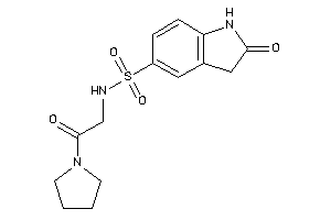 2-keto-N-(2-keto-2-pyrrolidino-ethyl)indoline-5-sulfonamide