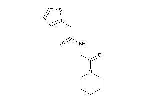 N-(2-keto-2-piperidino-ethyl)-2-(2-thienyl)acetamide