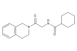 N-[2-(3,4-dihydro-1H-isoquinolin-2-yl)-2-keto-ethyl]cyclohexanecarboxamide