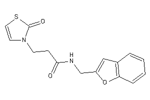 N-(benzofuran-2-ylmethyl)-3-(2-keto-4-thiazolin-3-yl)propionamide