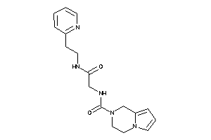 N-[2-keto-2-[2-(2-pyridyl)ethylamino]ethyl]-3,4-dihydro-1H-pyrrolo[1,2-a]pyrazine-2-carboxamide