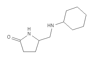 5-[(cyclohexylamino)methyl]-2-pyrrolidone