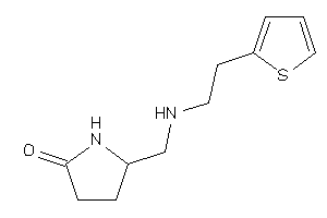 5-[[2-(2-thienyl)ethylamino]methyl]-2-pyrrolidone