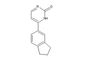 6-indan-5-yl-1H-pyrimidin-2-one