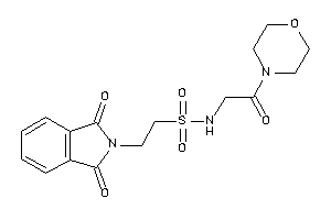 N-(2-keto-2-morpholino-ethyl)-2-phthalimido-ethanesulfonamide