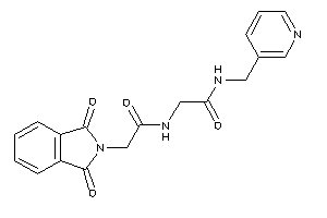 2-[(2-phthalimidoacetyl)amino]-N-(3-pyridylmethyl)acetamide