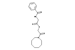 2-benzamidoacetic Acid [2-(azocan-1-yl)-2-keto-ethyl] Ester