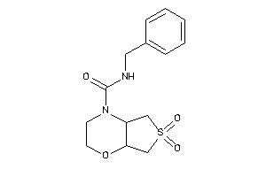 Image of N-benzyl-6,6-diketo-2,3,4a,5,7,7a-hexahydrothieno[3,4-b][1,4]oxazine-4-carboxamide