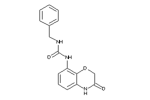 1-benzyl-3-(3-keto-4H-1,4-benzoxazin-8-yl)urea