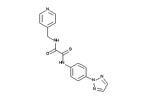 N-(4-pyridylmethyl)-N'-[4-(triazol-2-yl)phenyl]oxamide