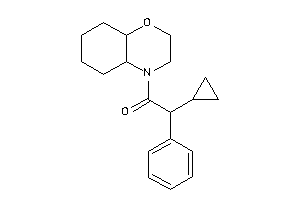 1-(2,3,4a,5,6,7,8,8a-octahydrobenzo[b][1,4]oxazin-4-yl)-2-cyclopropyl-2-phenyl-ethanone