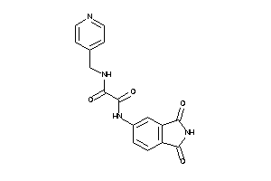 N'-(1,3-diketoisoindolin-5-yl)-N-(4-pyridylmethyl)oxamide