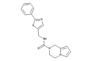 N-[(2-phenylthiazol-5-yl)methyl]-3,4-dihydro-1H-pyrrolo[1,2-a]pyrazine-2-carboxamide