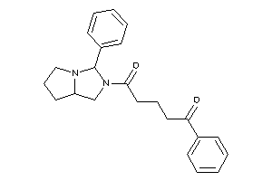1-phenyl-5-(3-phenyl-1,3,5,6,7,7a-hexahydropyrrolo[2,1-e]imidazol-2-yl)pentane-1,5-dione