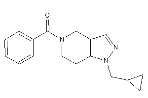 [1-(cyclopropylmethyl)-6,7-dihydro-4H-pyrazolo[4,3-c]pyridin-5-yl]-phenyl-methanone