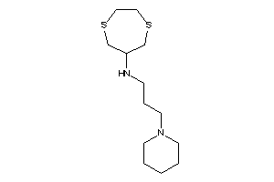 1,4-dithiepan-6-yl(3-piperidinopropyl)amine