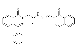 N-[(4-ketochromen-3-yl)methyleneamino]-2-(1-keto-4-phenyl-phthalazin-2-yl)acetamide