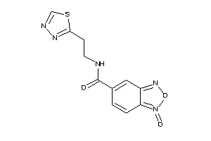 Image of 1-keto-N-[2-(1,3,4-thiadiazol-2-yl)ethyl]benzofurazan-5-carboxamide