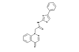 2-(4-ketocinnolin-1-yl)-N-(4-phenylthiazol-2-yl)acetamide