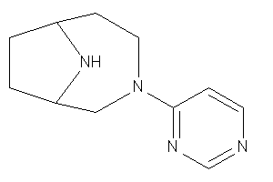 3-(4-pyrimidyl)-3,9-diazabicyclo[4.2.1]nonane