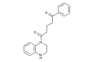1-(3,4-dihydro-2H-quinoxalin-1-yl)-5-phenyl-pentane-1,5-dione