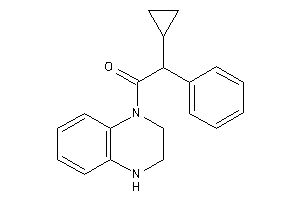 Image of 2-cyclopropyl-1-(3,4-dihydro-2H-quinoxalin-1-yl)-2-phenyl-ethanone
