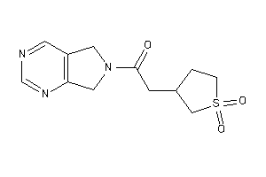 1-(5,7-dihydropyrrolo[3,4-d]pyrimidin-6-yl)-2-(1,1-diketothiolan-3-yl)ethanone