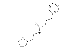 N-[2-(1,3-dioxolan-2-yl)ethyl]-4-phenyl-butyramide