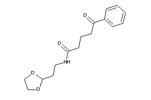 N-[2-(1,3-dioxolan-2-yl)ethyl]-5-keto-5-phenyl-valeramide